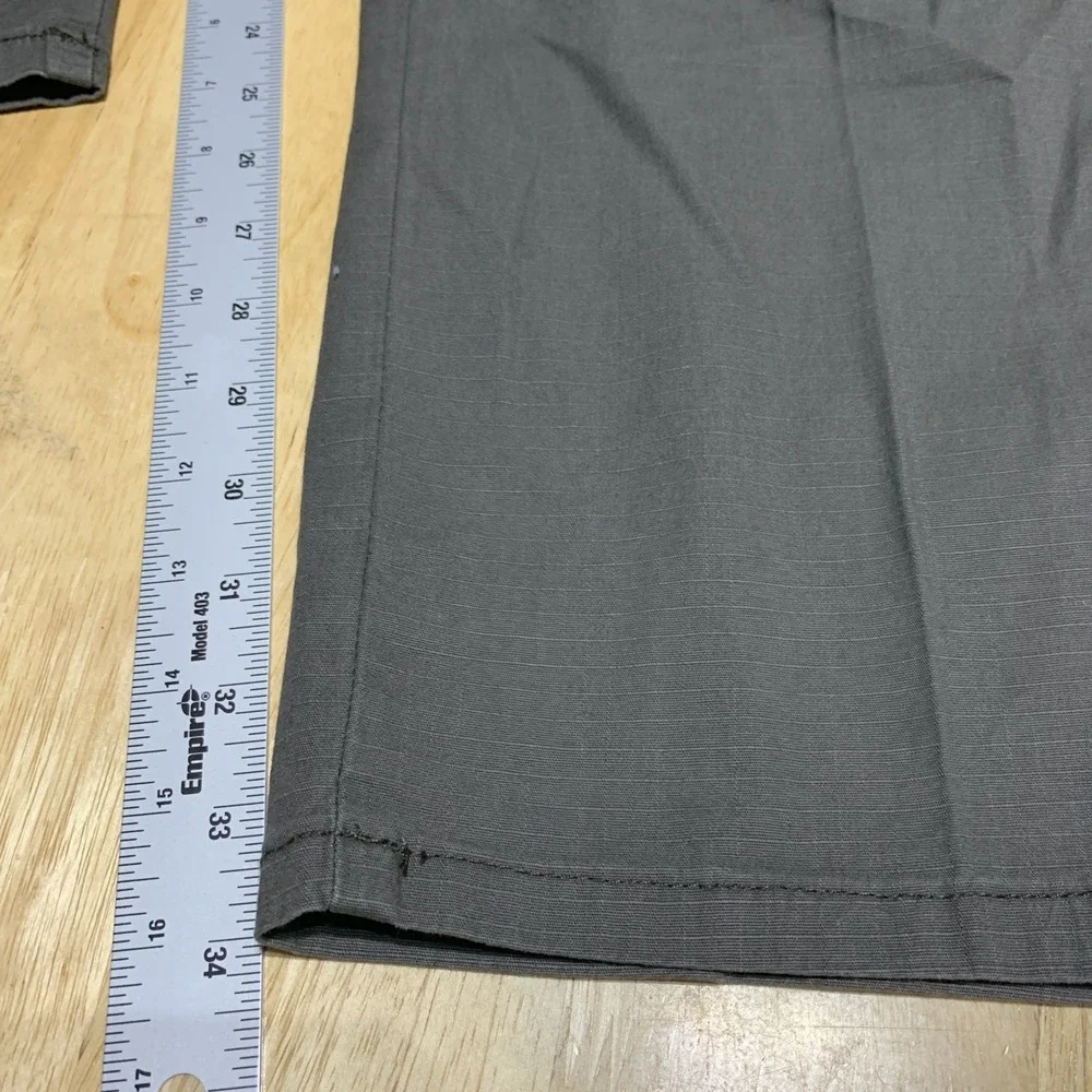 Wrangler Authentics Men's‎ 40x34 Gray Relaxed Stretch Classic Cargo Pants